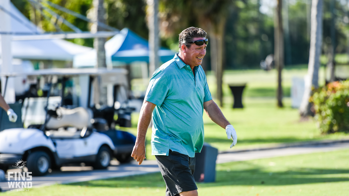 Dan Marino at Fins Weekend Golf Tournament presented by South Florida Ford