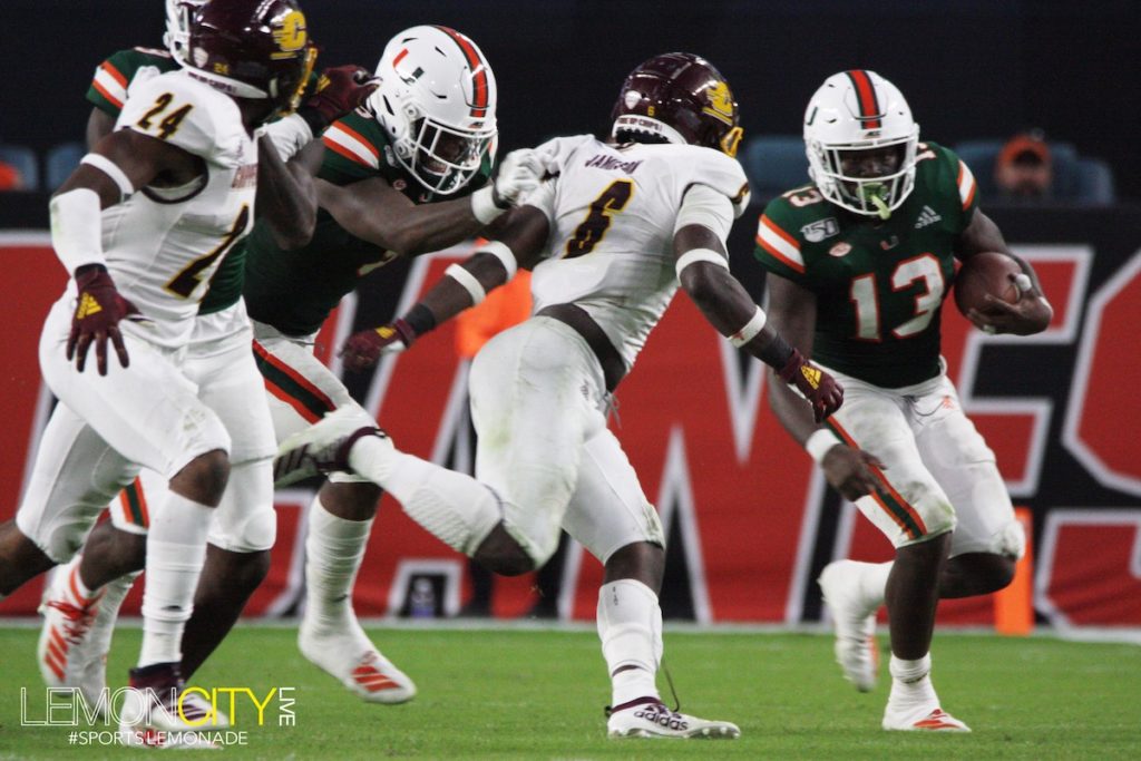 Miami Hurricanes ugly win