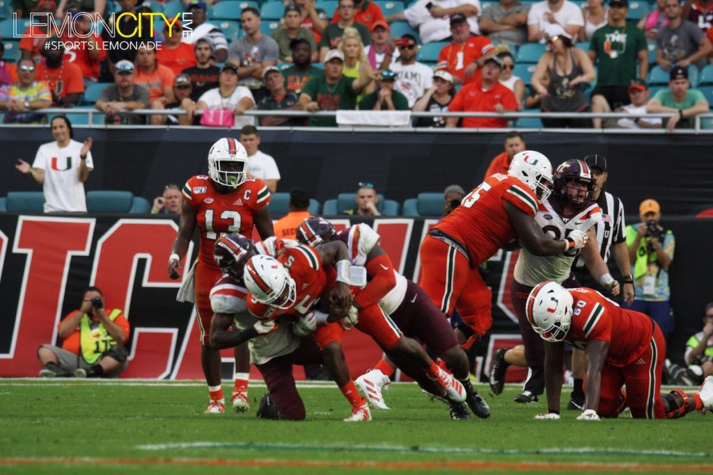 Hokies Hurricanes Rally