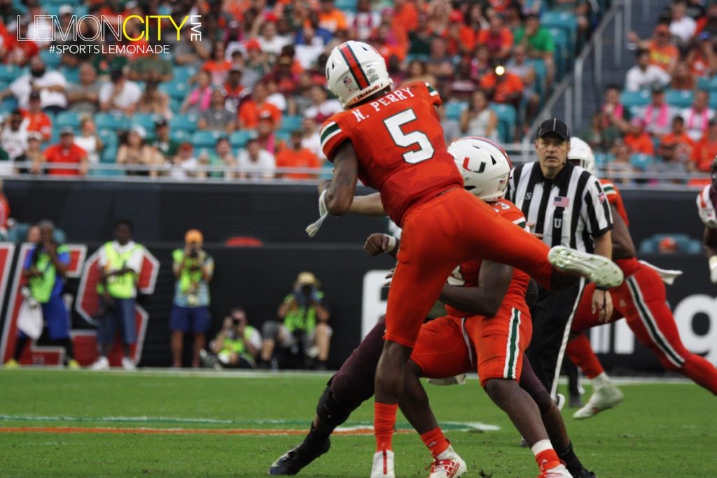 Hokies Hurricanes Rally