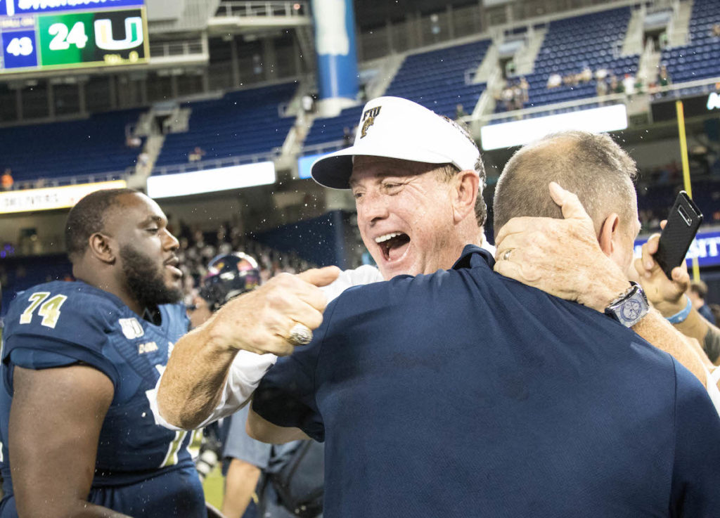 FIU beat the Miami Hurricanes