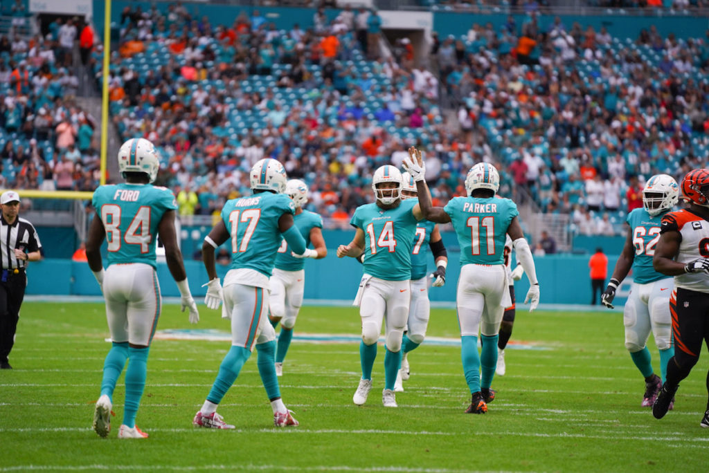 Dolphins won last home game