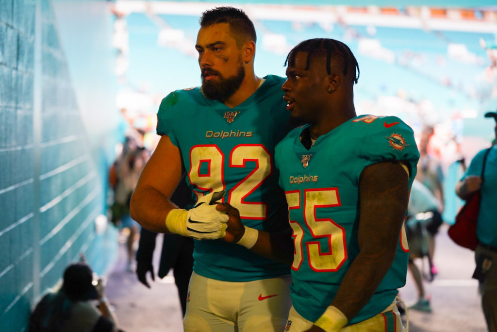 Dolphins won last home game