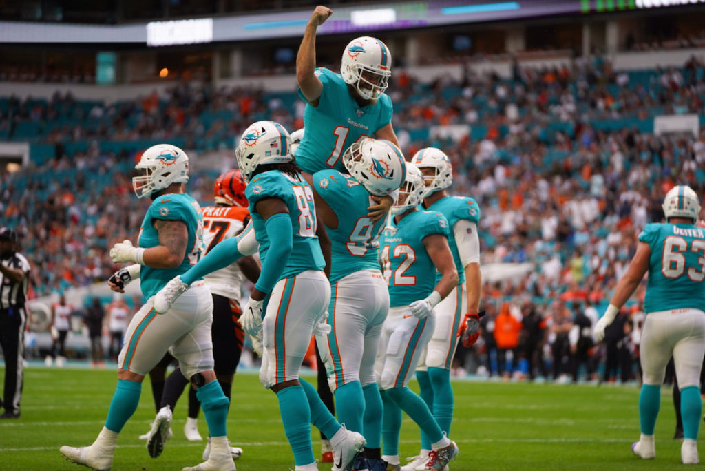 Dolphins won last home game