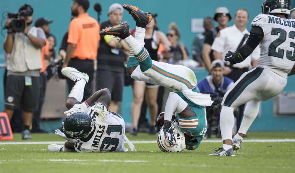 Fins beat the Eagles