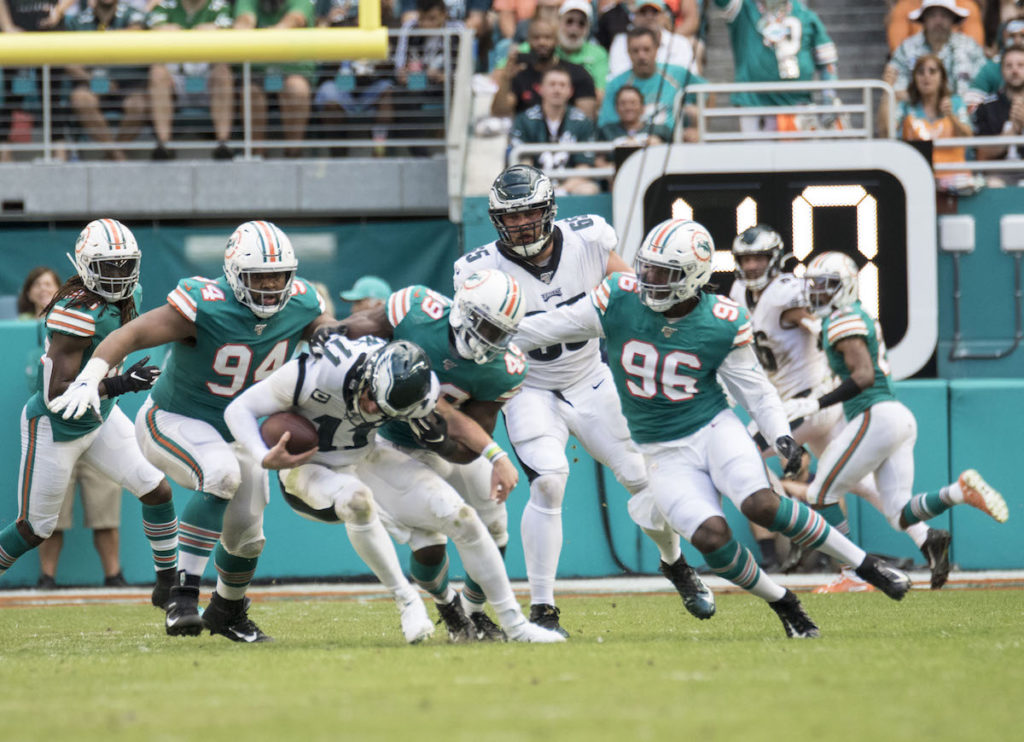 Fins beat the Eagles