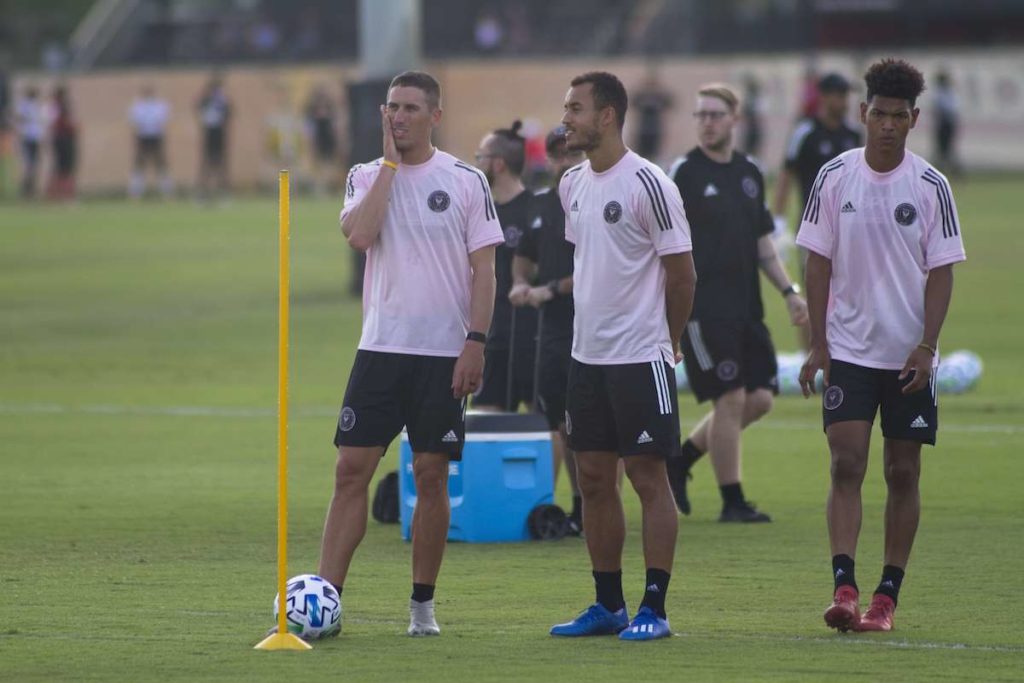 First ever practice for Inter Miami