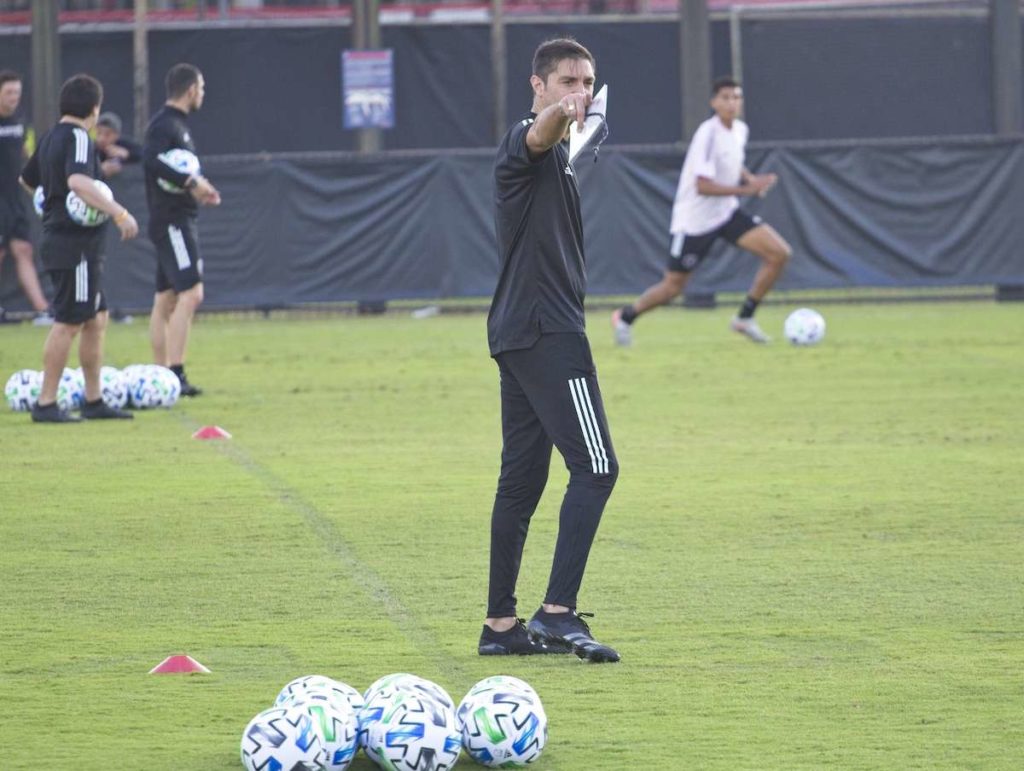 First ever practice for Inter Miami