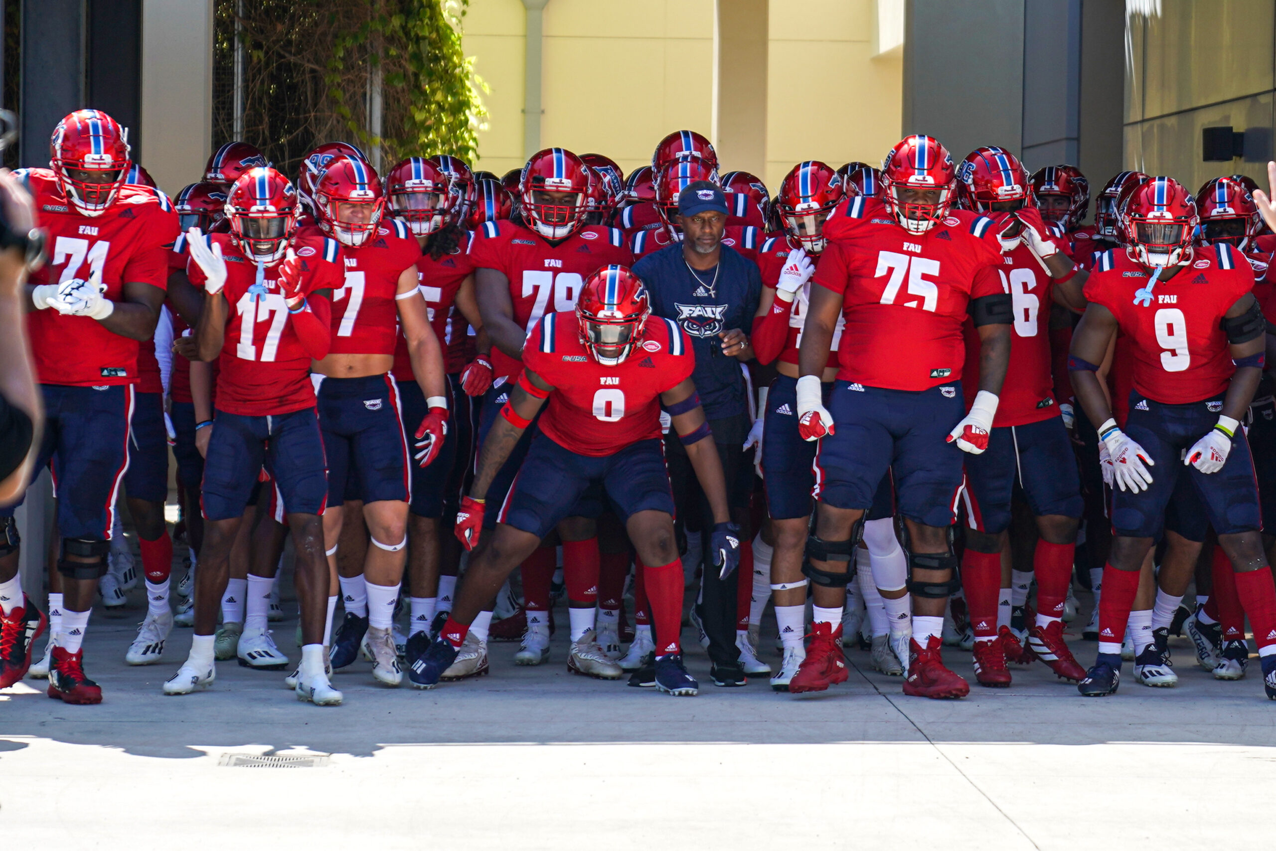 FAU Football 85% fully vaccinated