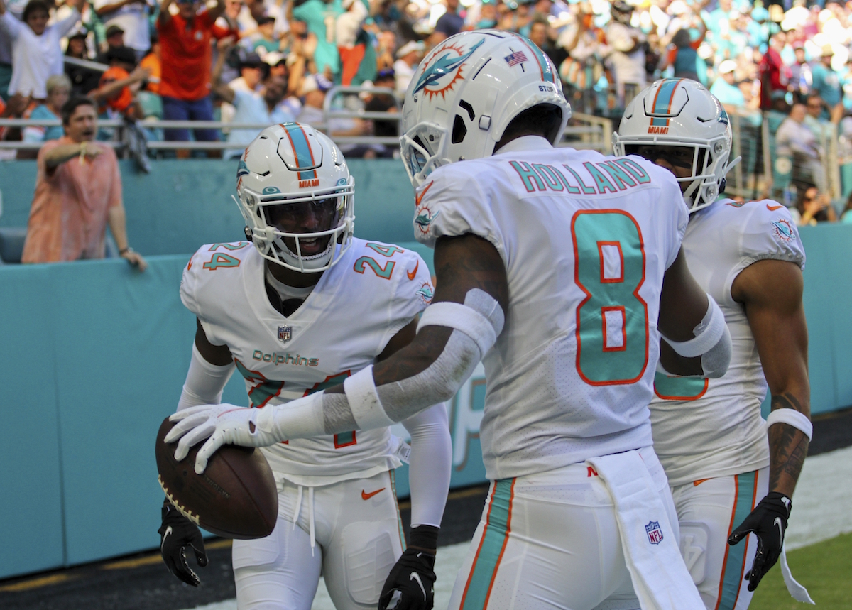 dolphins and texans game