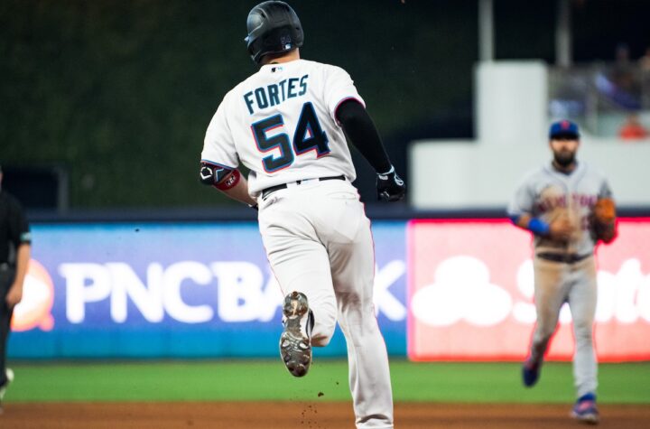 Nick Fortes Miami Marlins