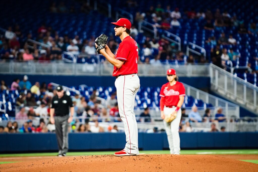 Miami Marlins Aaron Nola