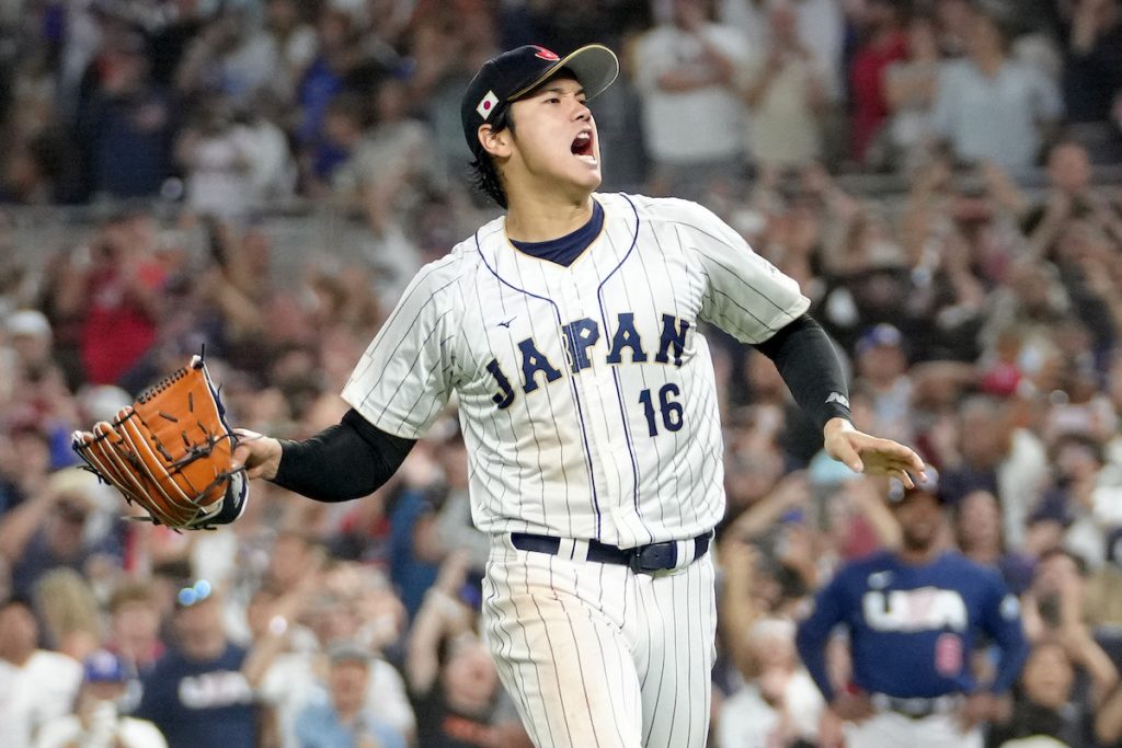 Shohei Ohtani Strikes Out Mike Trout To Win World Baseball Classic