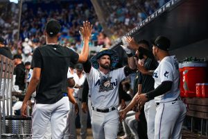 Jon Berti Marlins Brewers