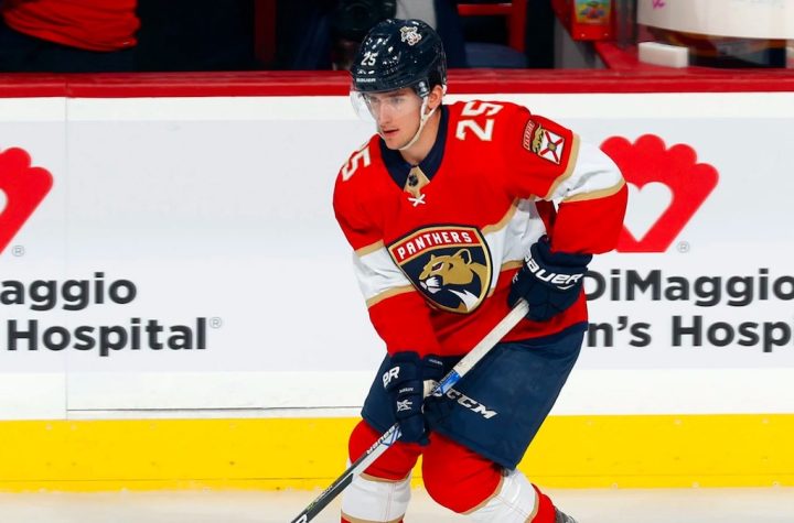 PANTHERS ROOKIE MACKIE SAMOSKEVICH