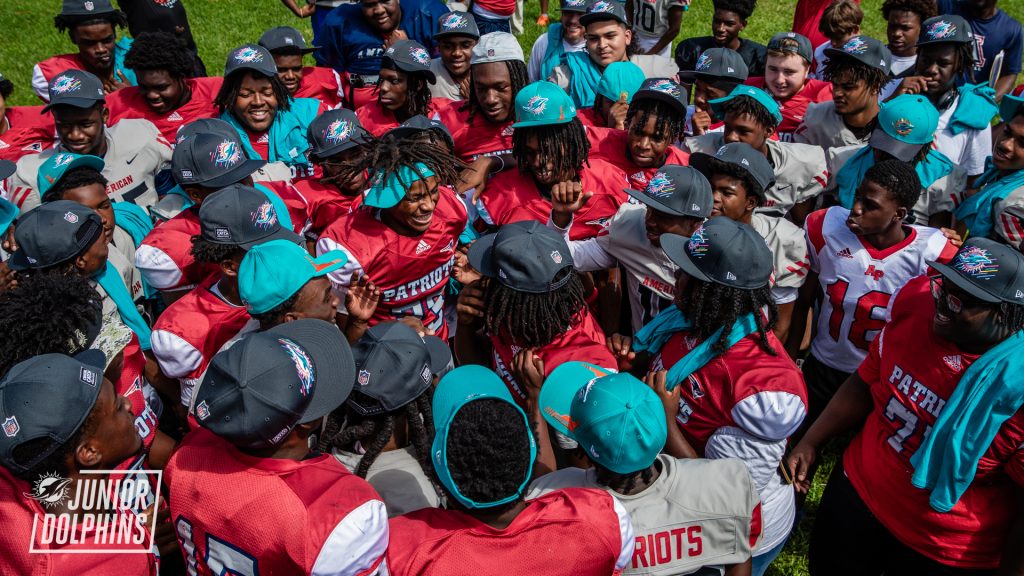 Dolphins Surprise School Football