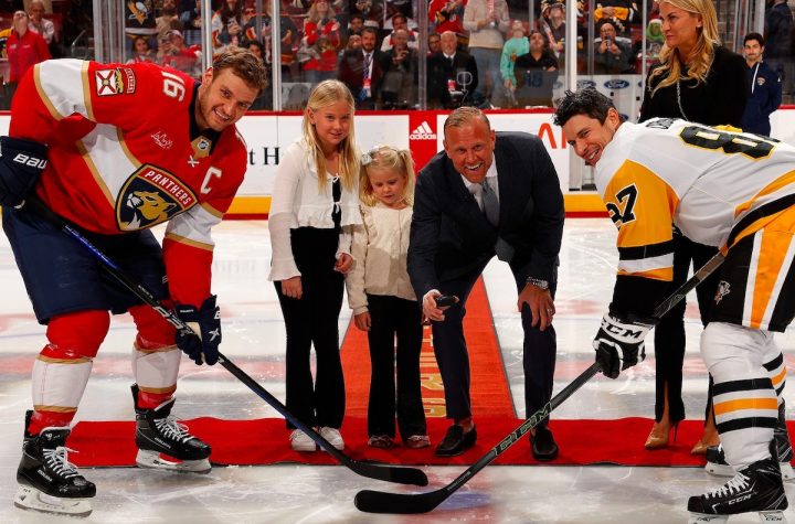Hornqvist Honored Panthers Penguins