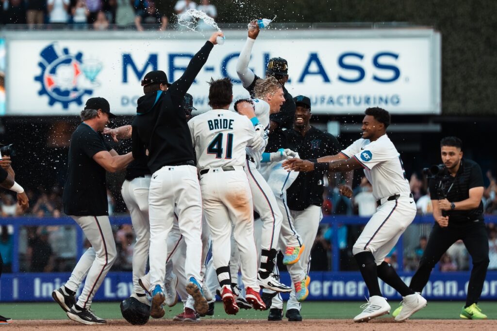 2025 Opening Day Miami Marlins vs Pittsburgh Pirates