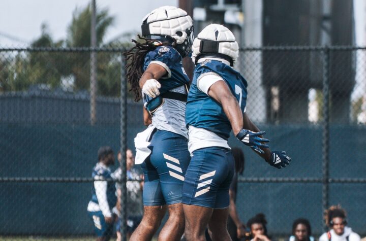 FIU Secondary Spring Practice