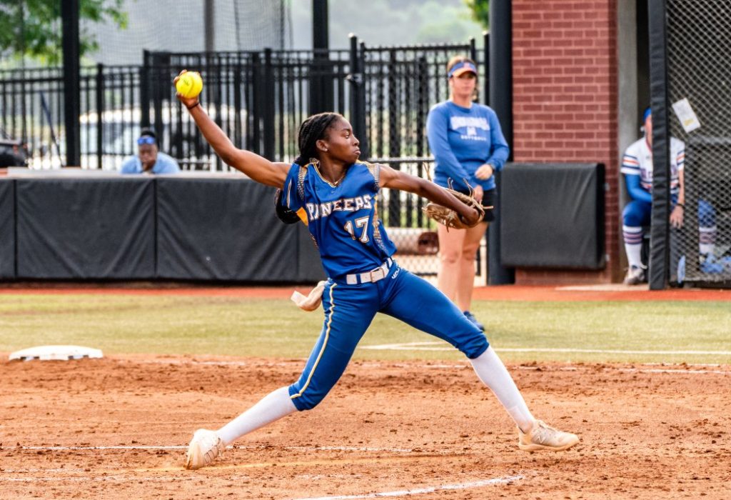 FIU Softball Two Pitchers