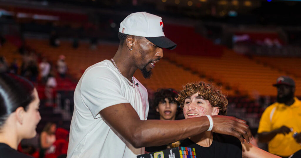 Bam Adebayo NBA Cares