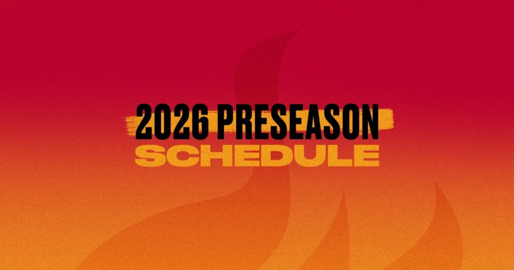 Heat 2026 Preseason Schedule