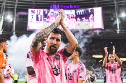 cuatro goles lionel messi