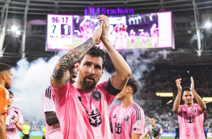 cuatro goles lionel messi
