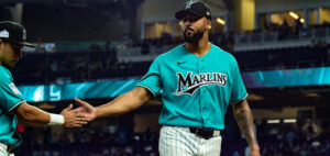 Marlins Leave Runners Base