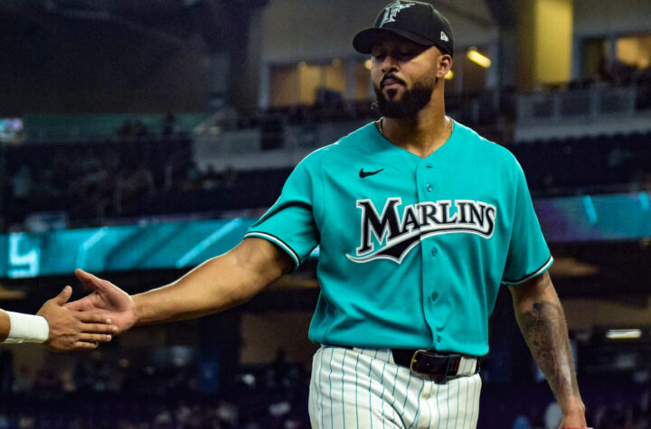 Marlins Leave Runners Base